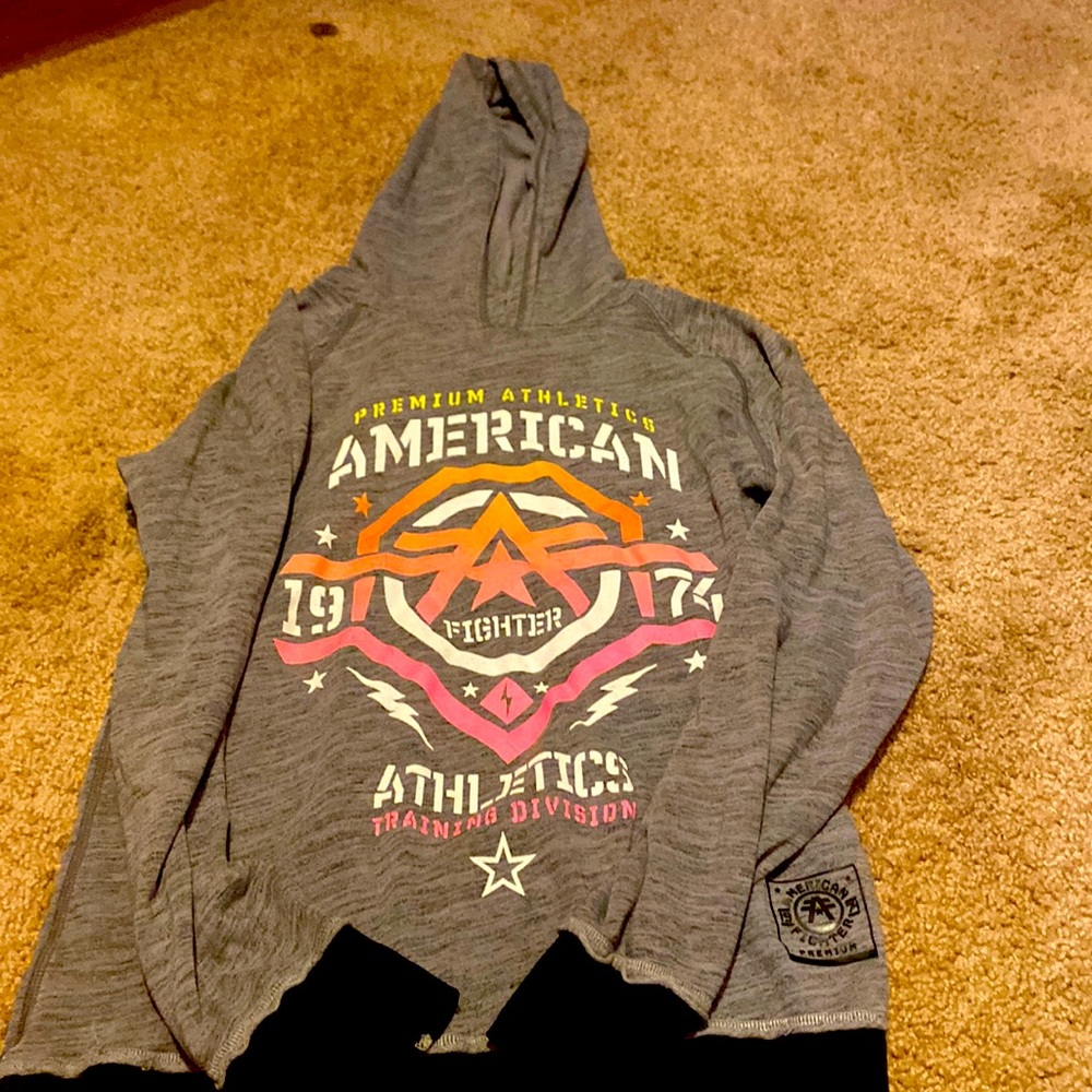 American fighter hoodie
